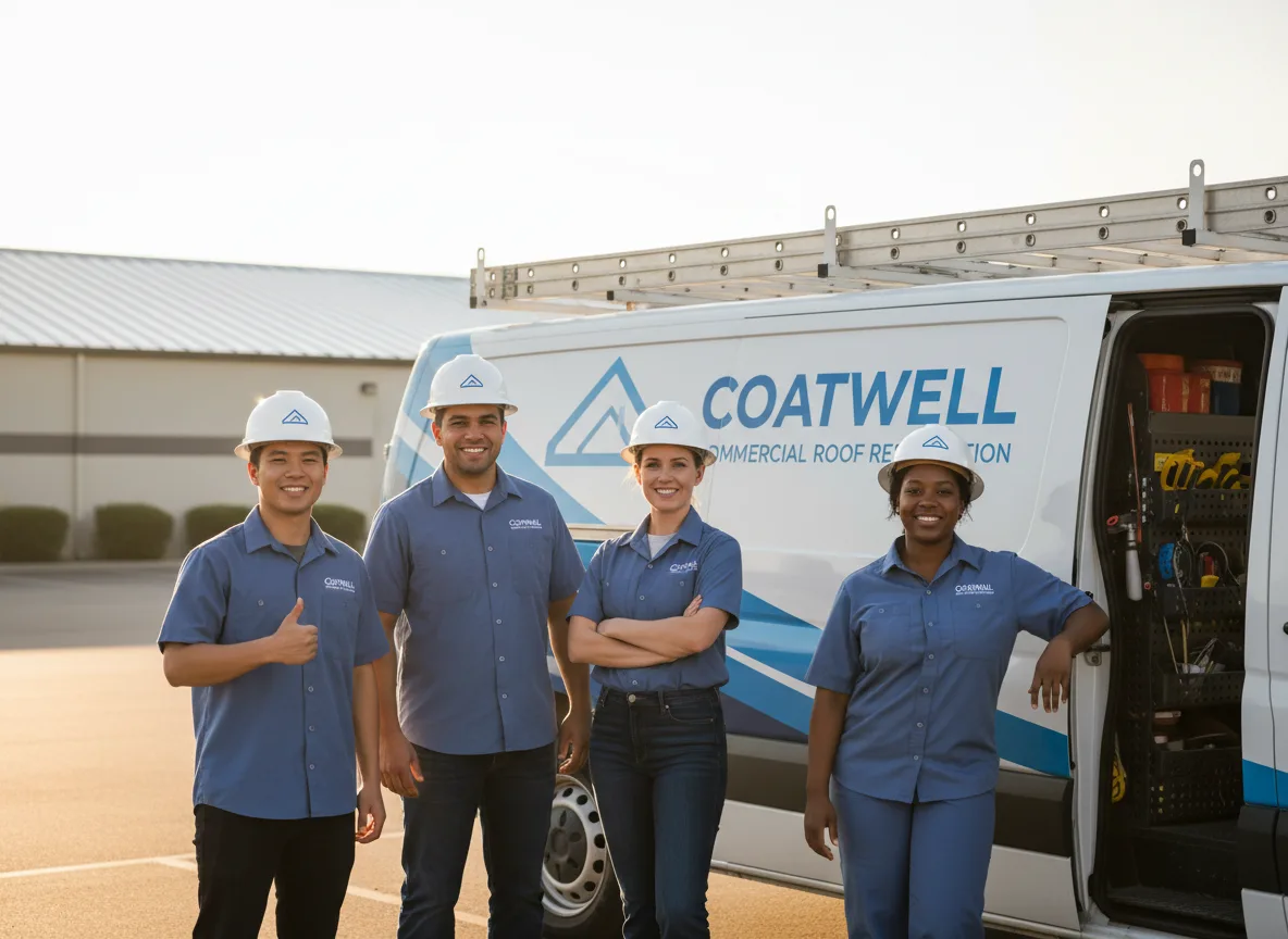 Commercial roof coating company in Palisade, MN
